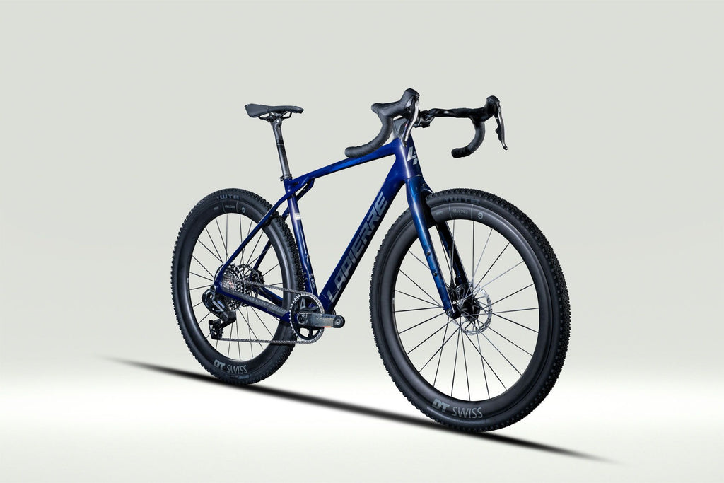 Lapierre CROSSHILL CF 9.0 - translucent hex blue - glossy - vue 135 degres