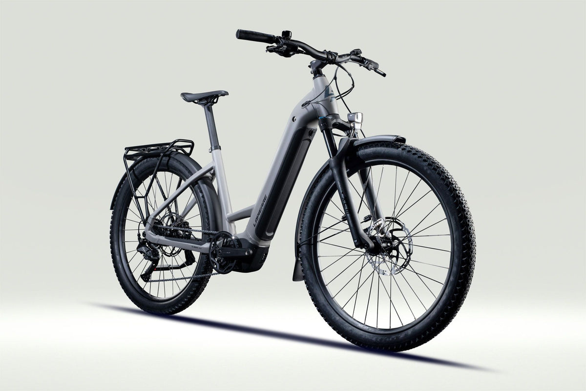 Lapierre E-EXPLORER 5.5 LOW - graphite grey - mat - vue 45 degres