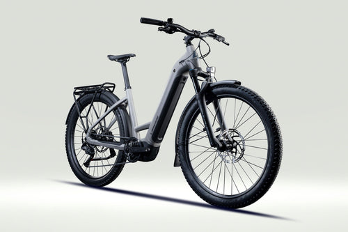 Lapierre E-EXPLORER 5.5 LOW - graphite grey - mat - vue 45 degres