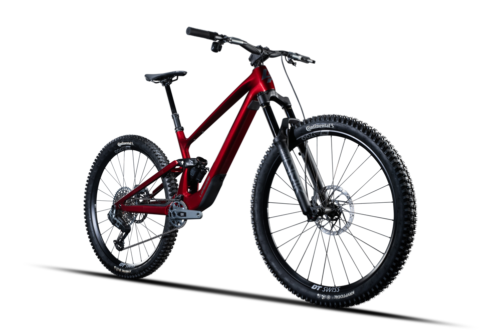 Lapierre ZESTY CF 8.9 - cranberry juice red - glossy - vue 45 degres