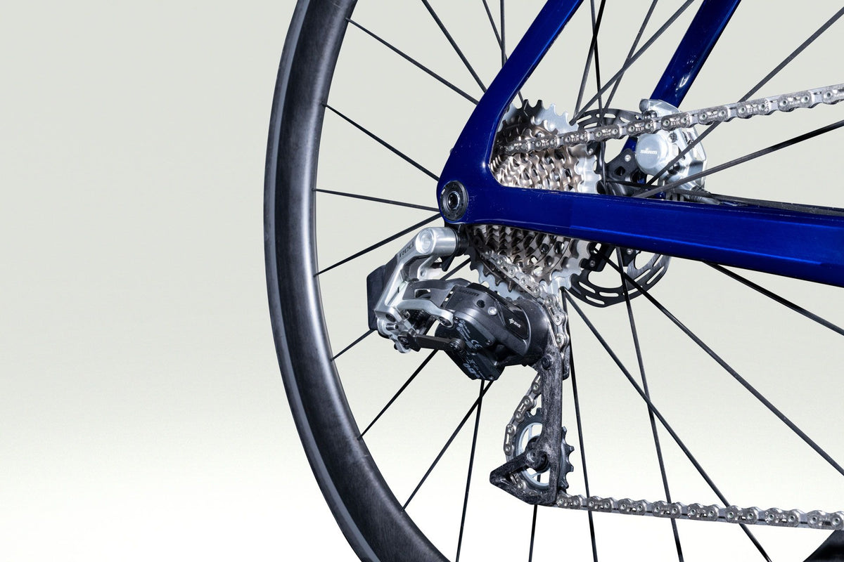 Lapierre XELIUS DRS 10.0 AXS - translucent hex blue - glossy - detail 4