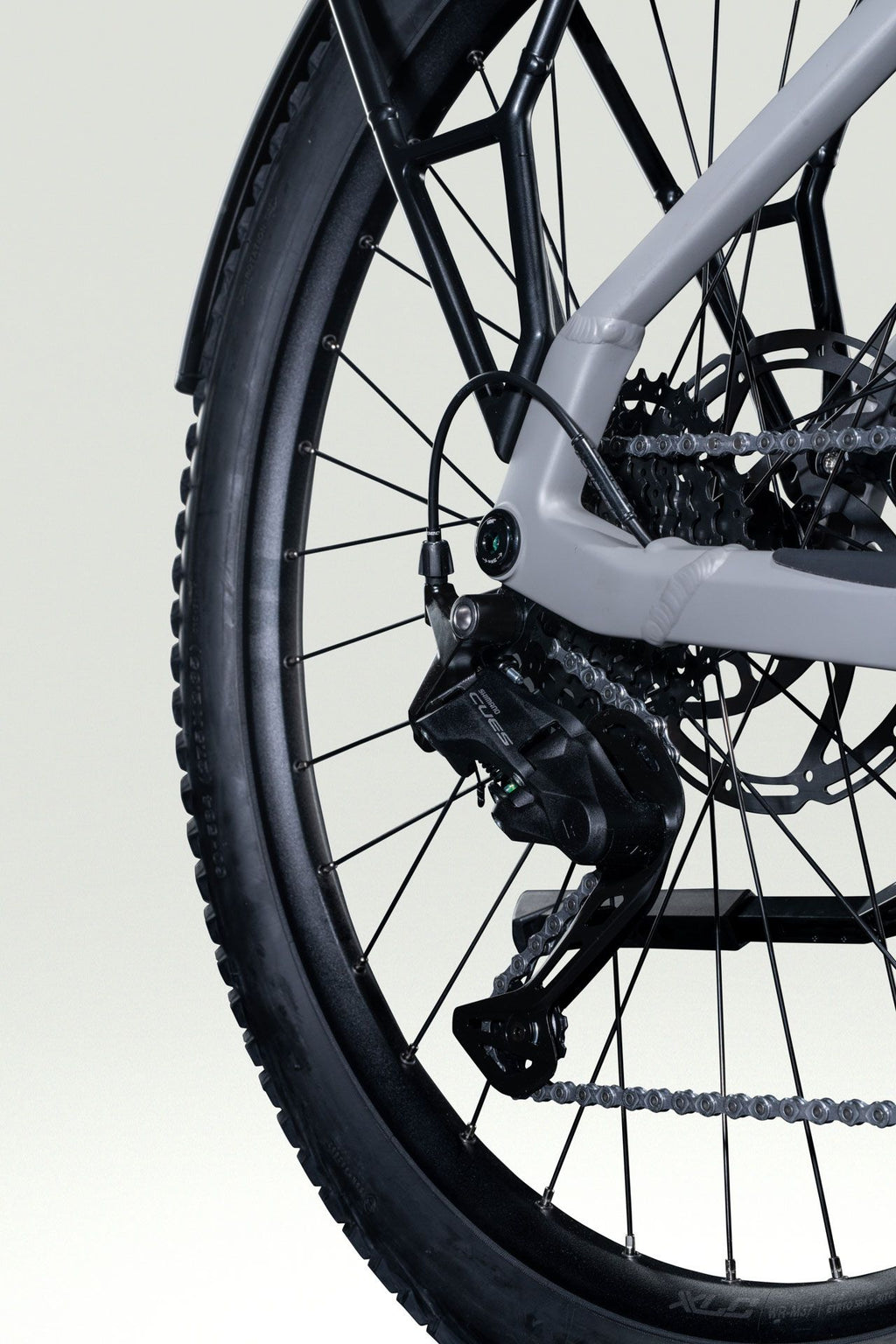 Lapierre E-EXPLORER 5.5 LOW - graphite grey - mat - detail 4