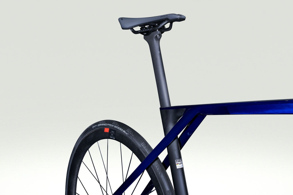 Lapierre XELIUS DRS 10.0 AXS - translucent hex blue - glossy - detail 5