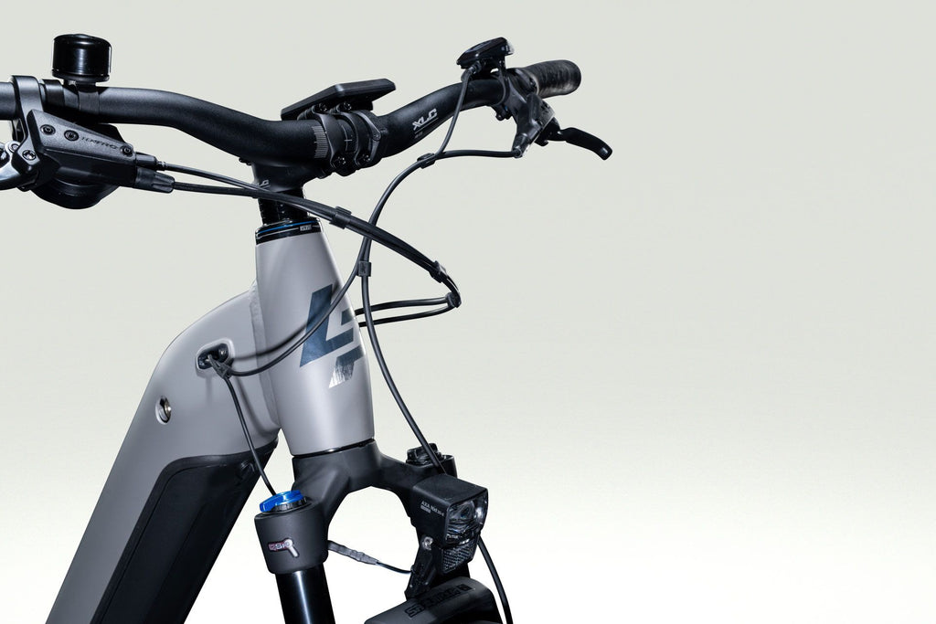 Lapierre E-EXPLORER 5.5 LOW - graphite grey - mat - detail 7