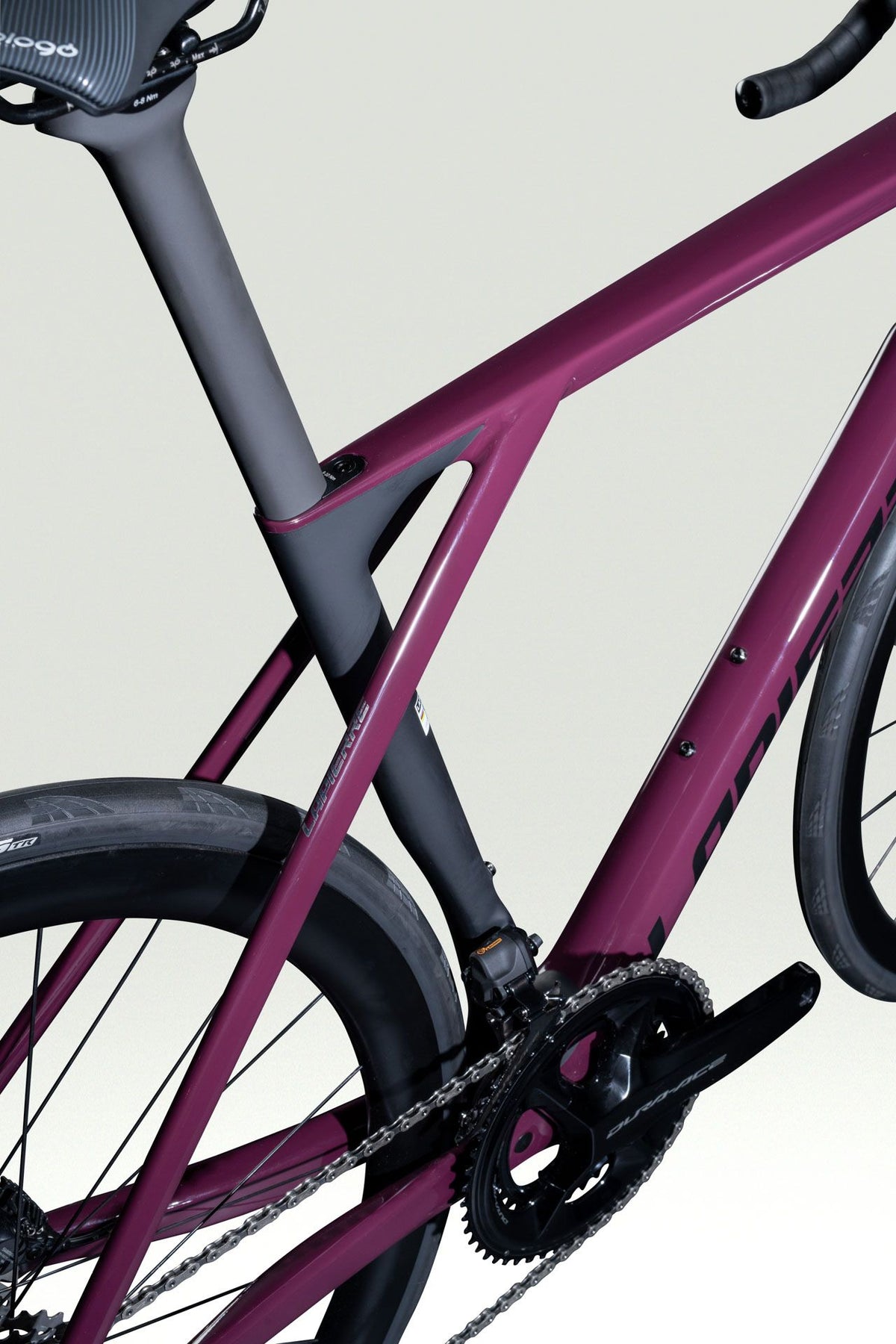 Lapierre XELIUS DRS 9.0 - midnight plum purple - glossy - detail 2