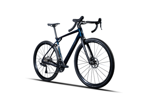 Lapierre CROSSHILL CF 5.0 - crepuscule blue - glossy - vue 45 degres