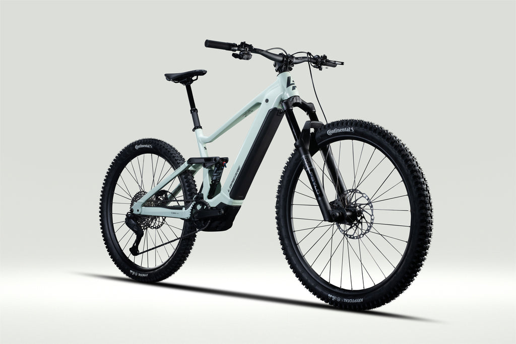 Lapierre OVERVOLT TR 7.8 - fresh mint blue - satin - vue 45 degres