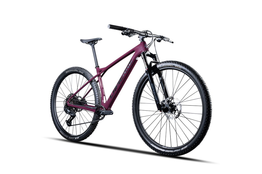 Lapierre PRORACE CF 6.9 - midnight plum purple - glossy - vue 45 degres