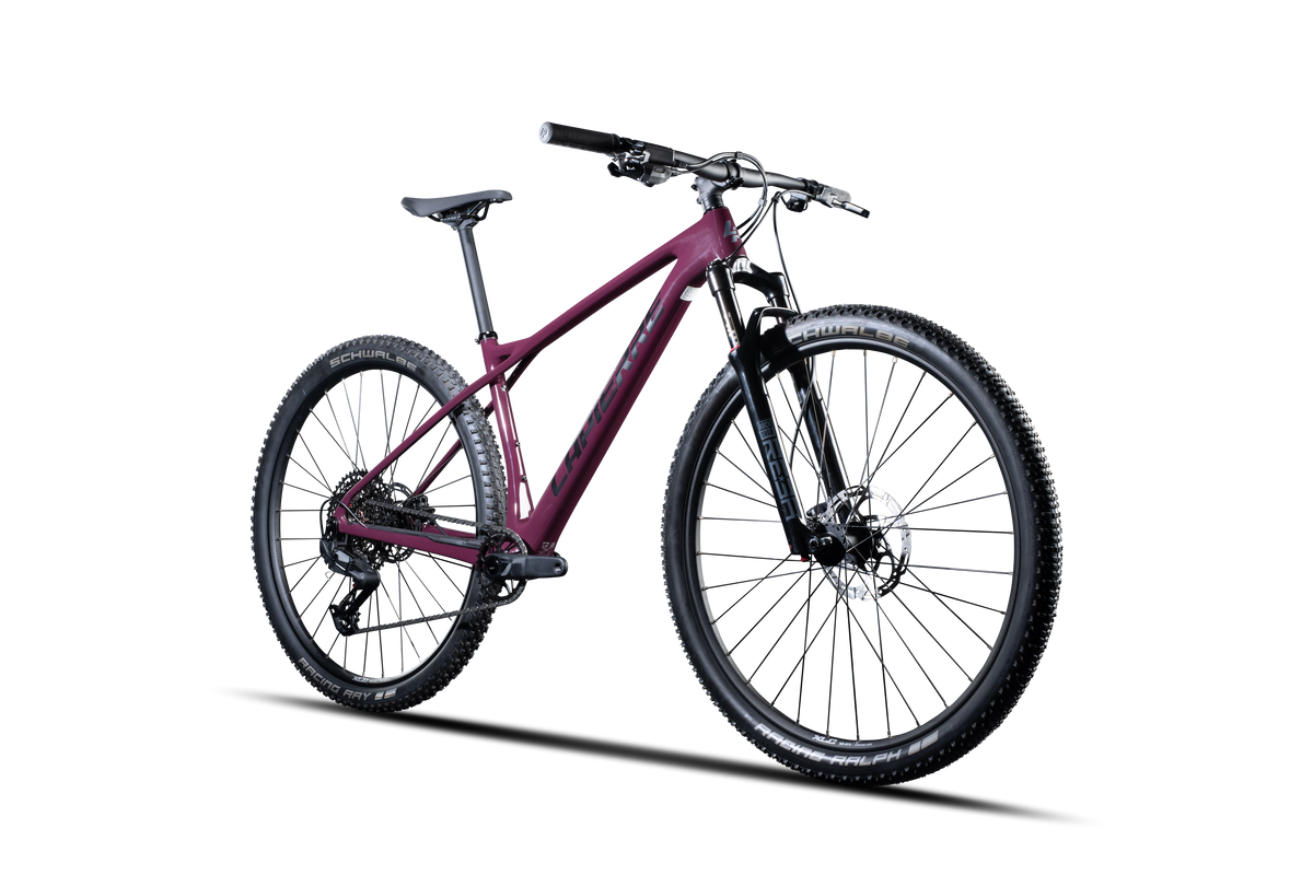 Lapierre PRORACE CF 6.9 - midnight plum purple - glossy - vue 45 degres