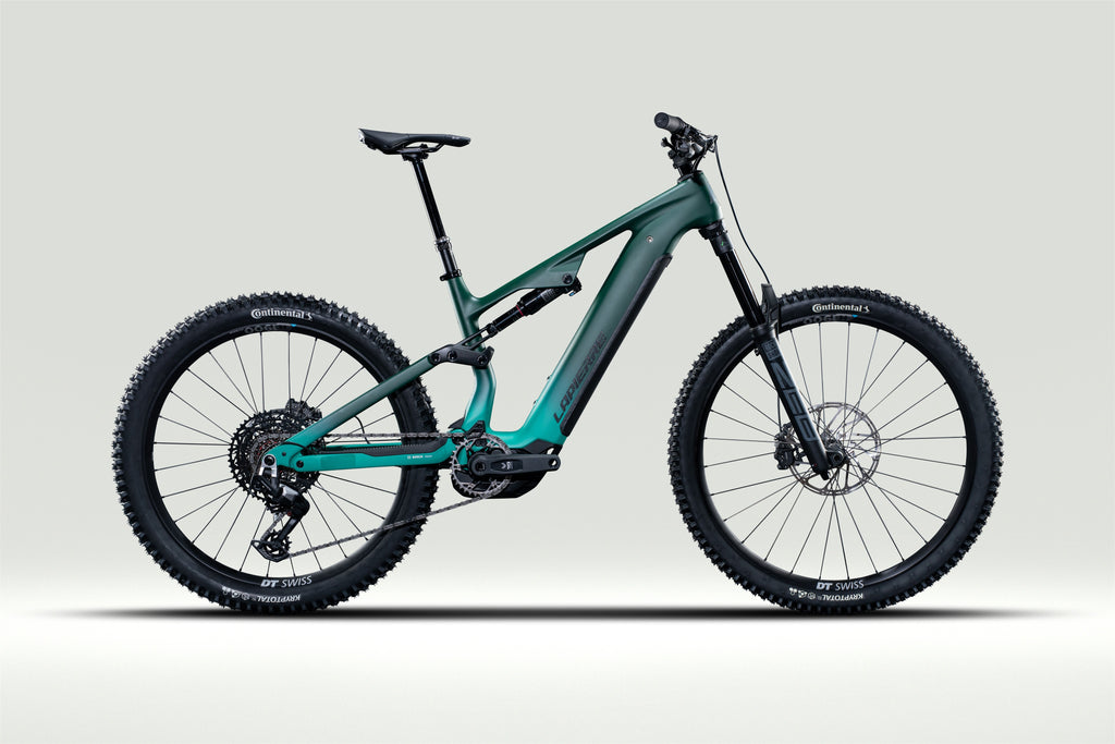 Lapierre OVERVOLT AM CF 6.8 - deep emerald green - satin