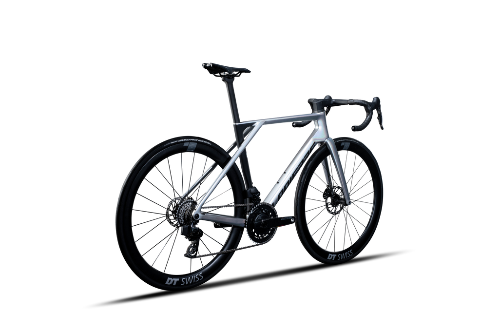 Lapierre XELIUS DRS 8.0 AXS - chrome glossy - vue 45 degres