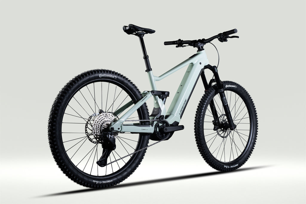 Lapierre OVERVOLT TR 7.8 - fresh mint blue - satin - vue 135 degres