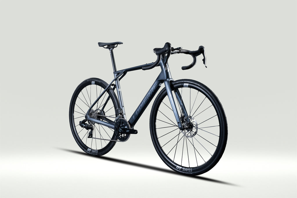 Lapierre PULSIUM 6.0 AXS - gravity grey - glossy - vue 135 degres