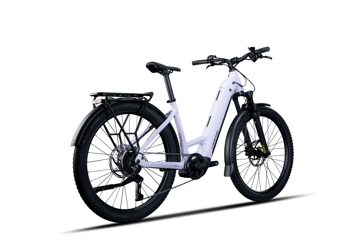 Lapierre E-EXPLORER 6.5 LOW - gentle lavender - glossy - vue 135 degres