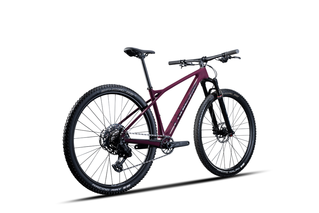 Lapierre PRORACE CF 6.9 - midnight plum purple - glossy - vue 135 degres