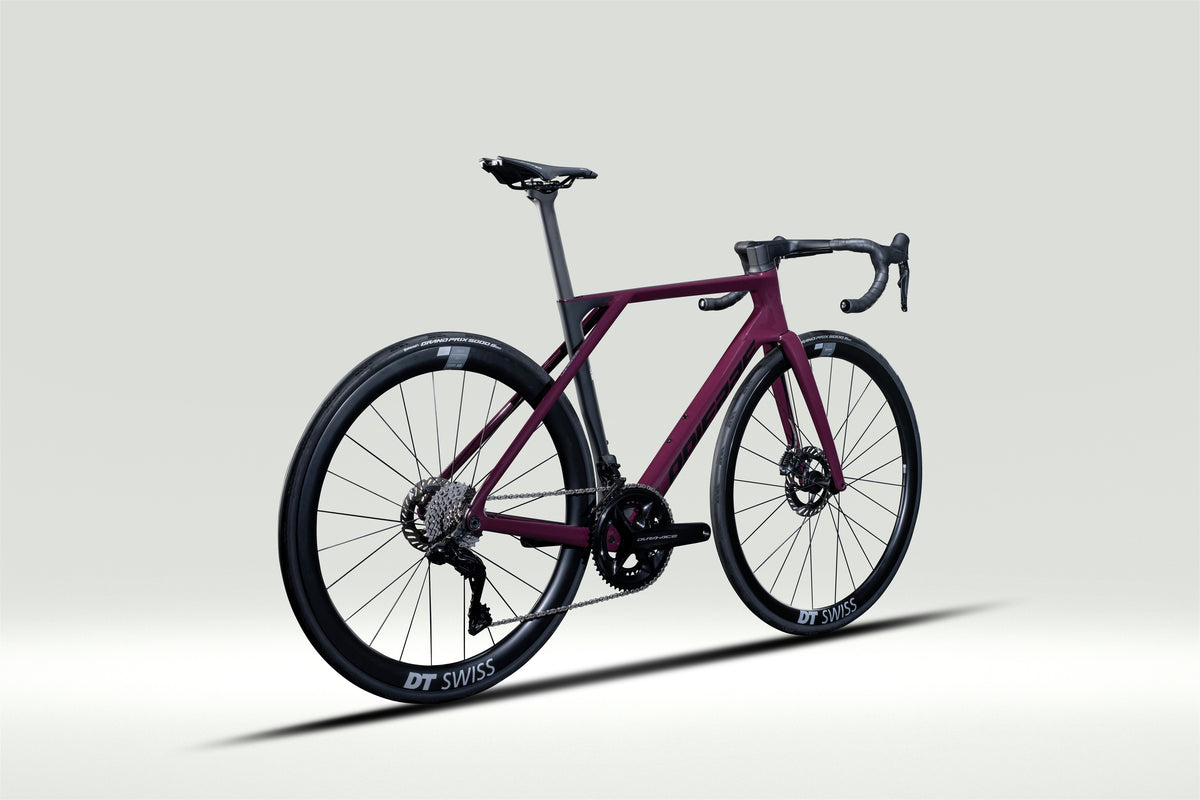 Lapierre XELIUS DRS 9.0 - midnight plum purple - glossy - vue 45 degres