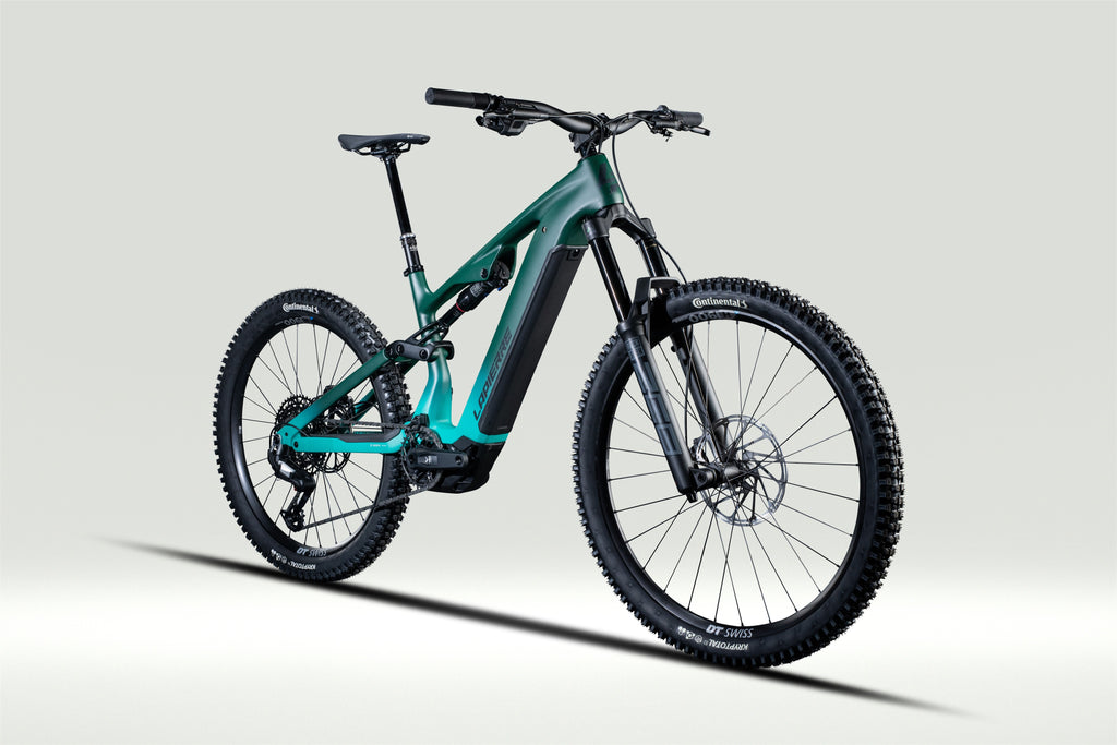 Lapierre OVERVOLT AM CF 6.8 - deep emerald green - satin - vue 135 degres