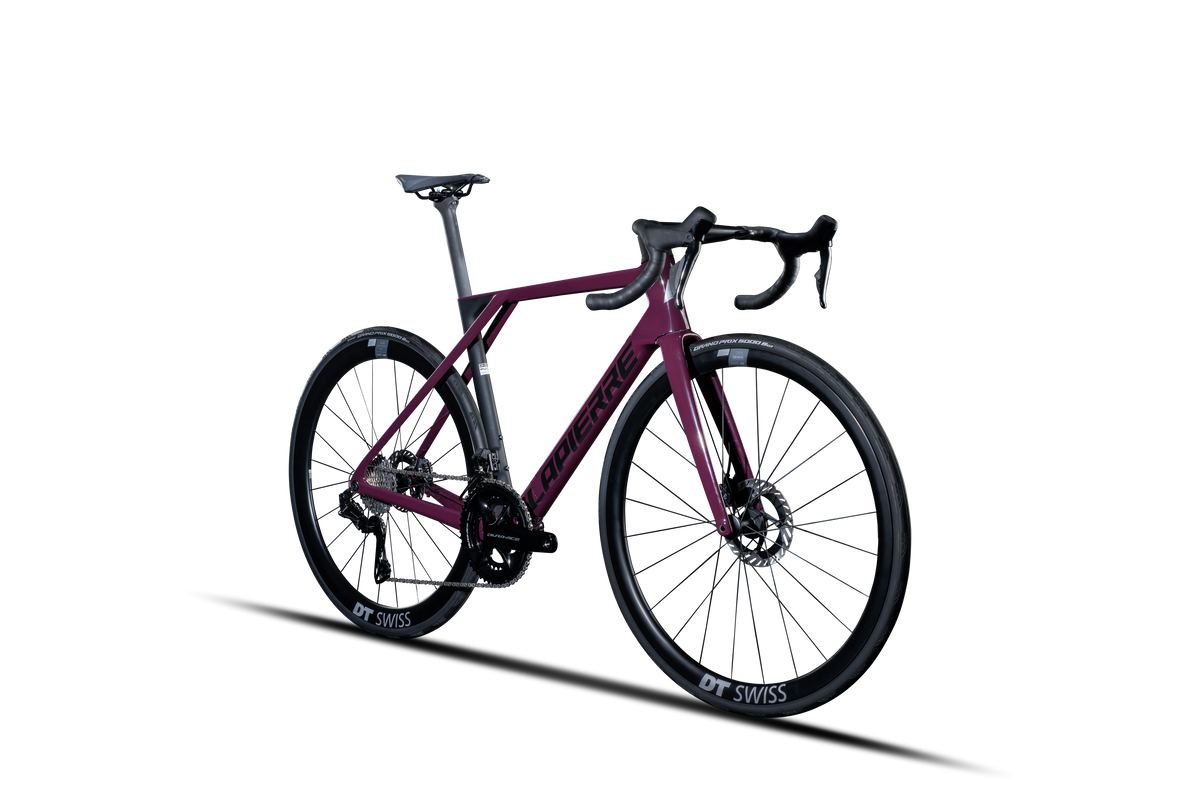 Lapierre XELIUS DRS 9.0 - midnight plum purple - glossy - vue 135 degres