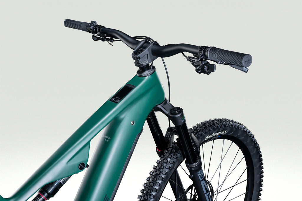 Lapierre OVERVOLT AM CF 6.8 - deep emerald green - satin - detail 1