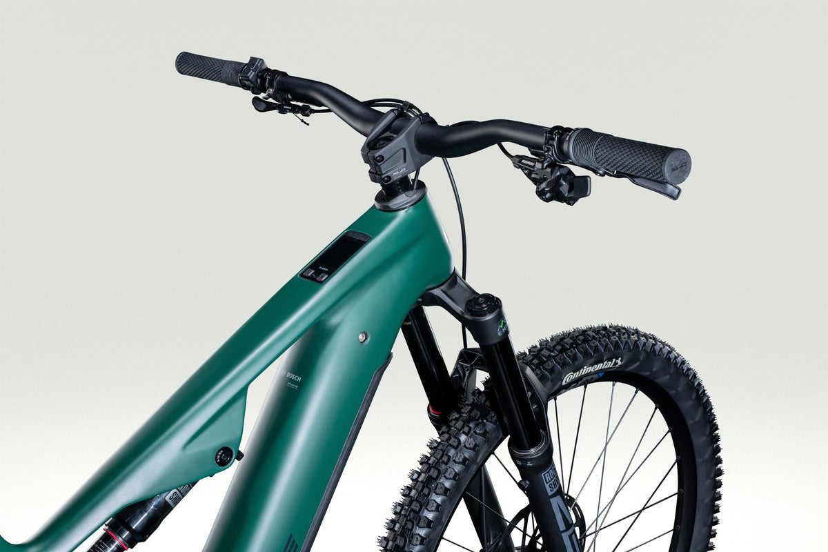 Lapierre OVERVOLT AM CF 6.8 - deep emerald green - satin - detail 1