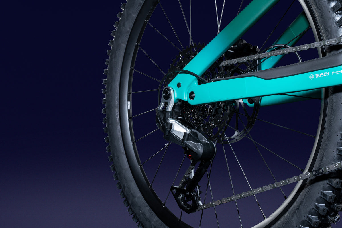 Lapierre OVERVOLT AM CF 6.8 - deep emerald green - satin - detail 6