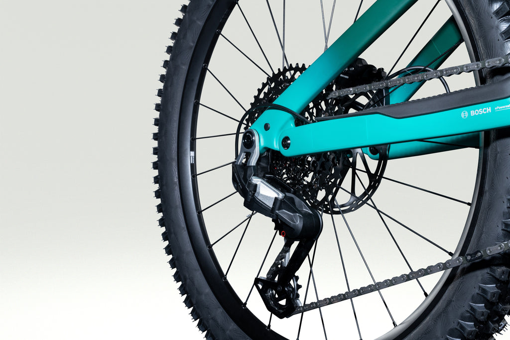 Lapierre OVERVOLT AM CF 6.8 - deep emerald green - satin - detail 6