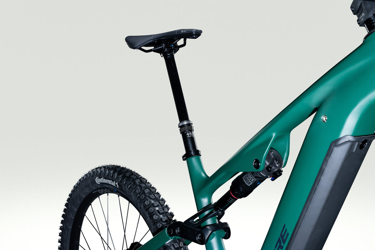 Lapierre OVERVOLT AM CF 6.8 - deep emerald green - satin - detail 7