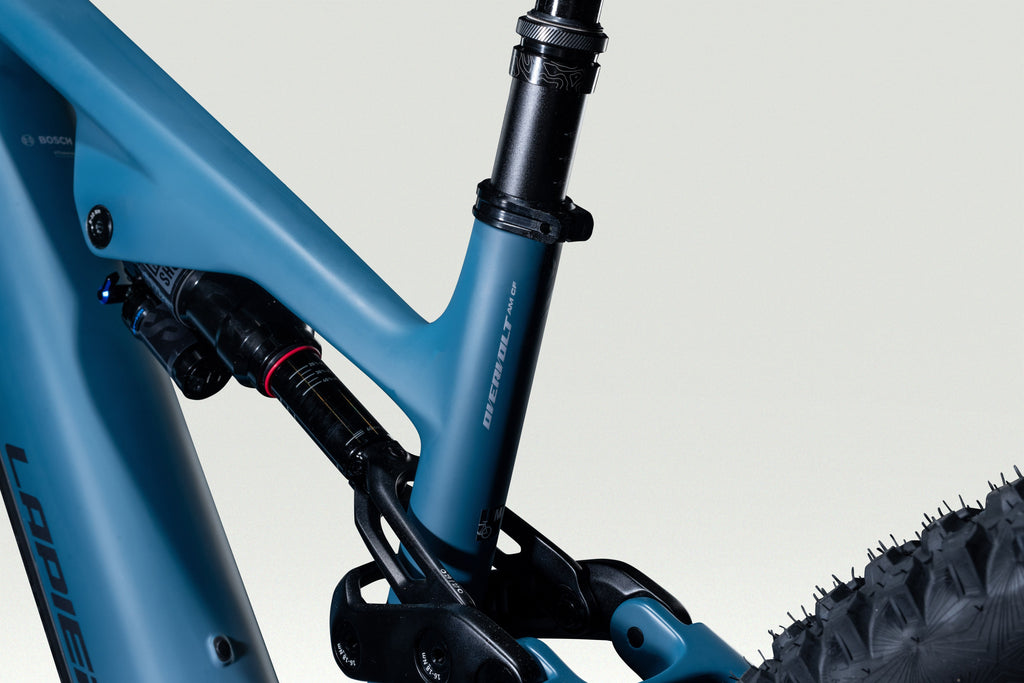 Lapierre OVERVOLT AM CF 7.8 - tidal teal blue - satin - detail 9