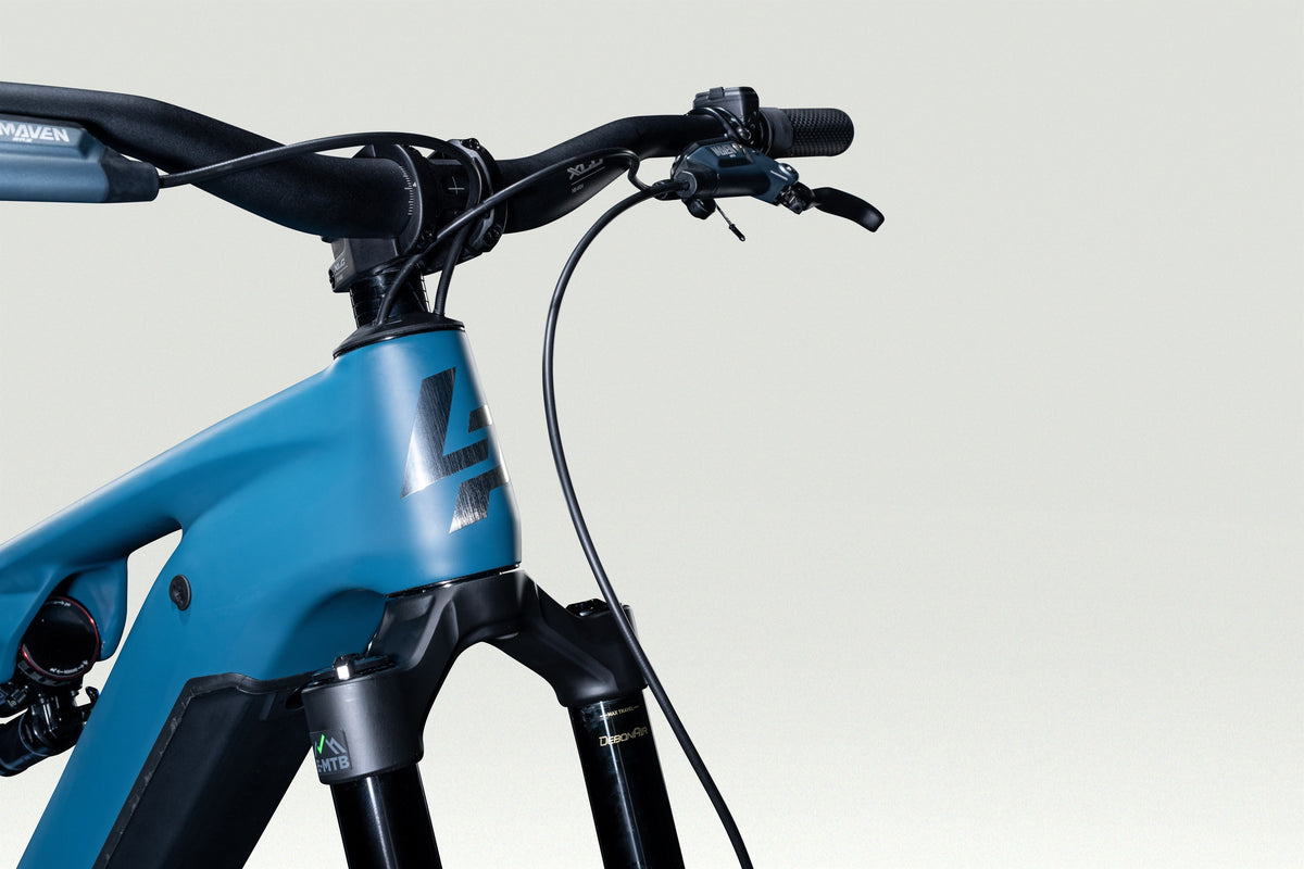 Lapierre OVERVOLT AM CF 7.8 - tidal teal blue - satin - detail 10