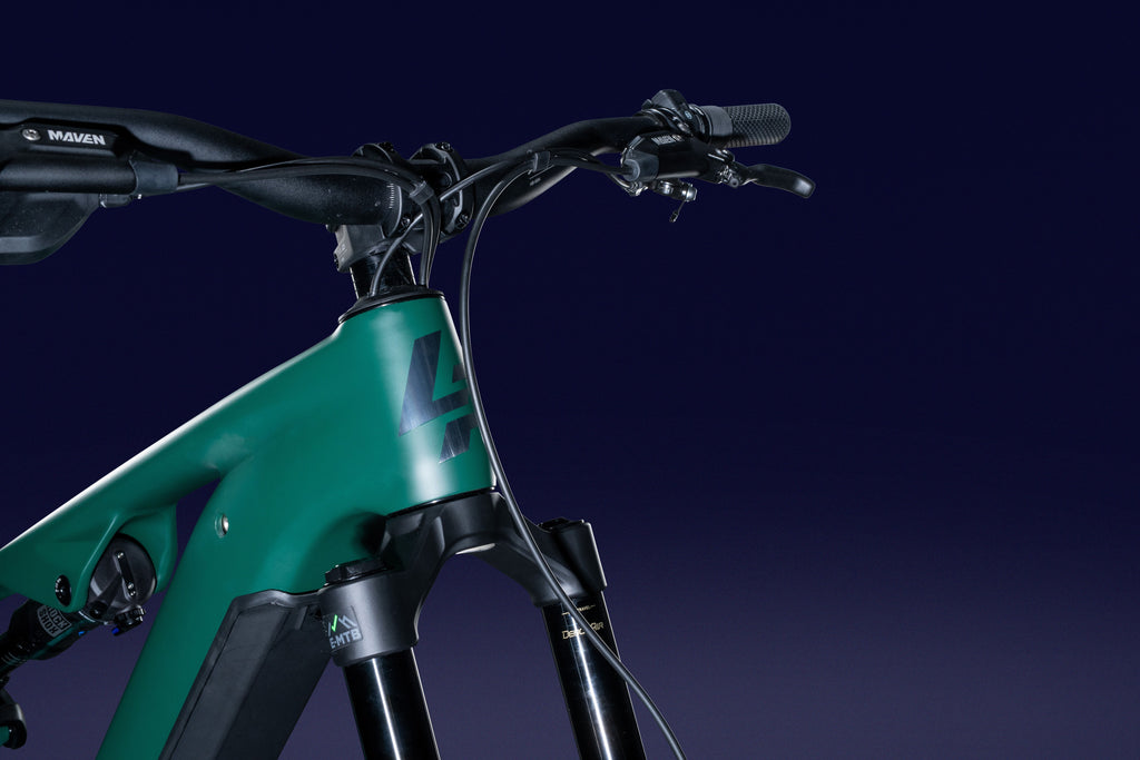 Lapierre OVERVOLT AM CF 6.8 - deep emerald green - satin - detail 9