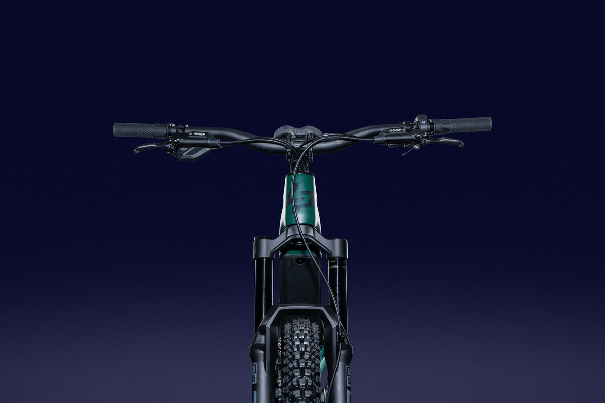 Lapierre OVERVOLT AM CF 6.8 - deep emerald green - satin - detail 10