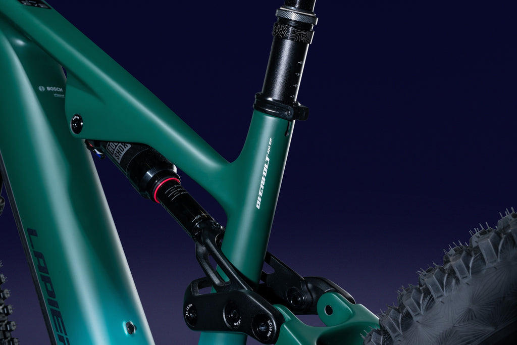 Lapierre OVERVOLT AM CF 6.8 - deep emerald green - satin - detail 11