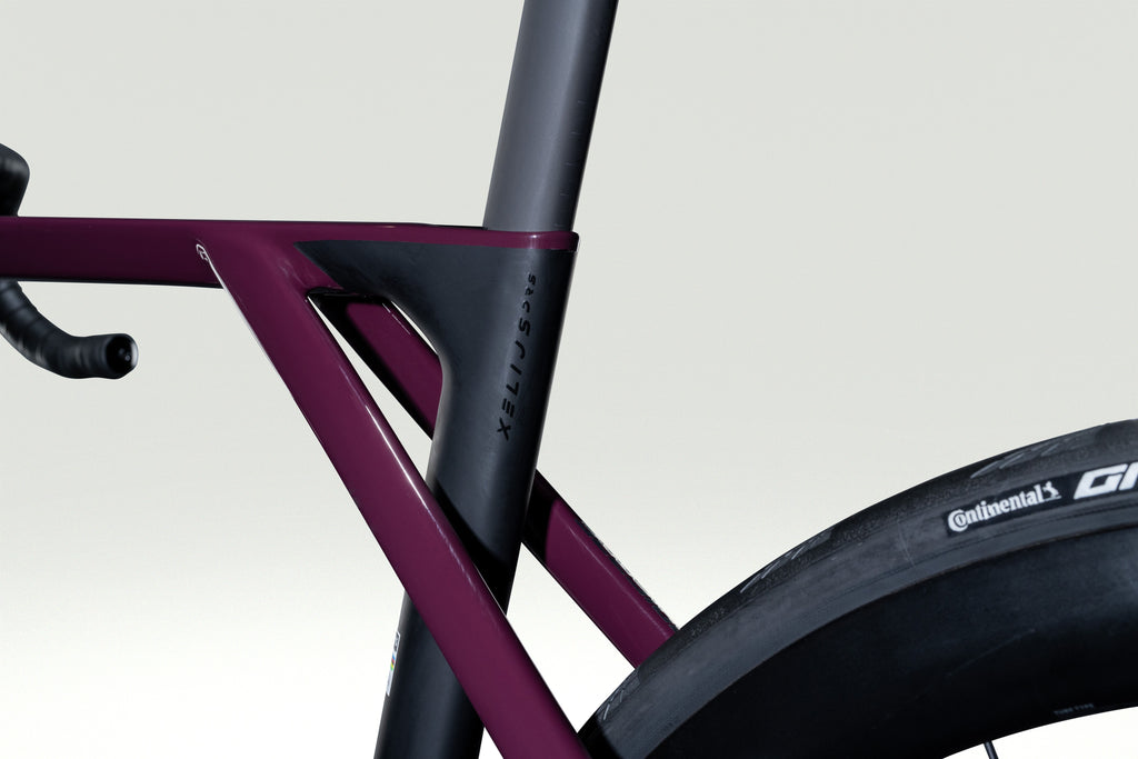 Lapierre XELIUS DRS 9.0 - midnight plum purple - glossy - detail 10